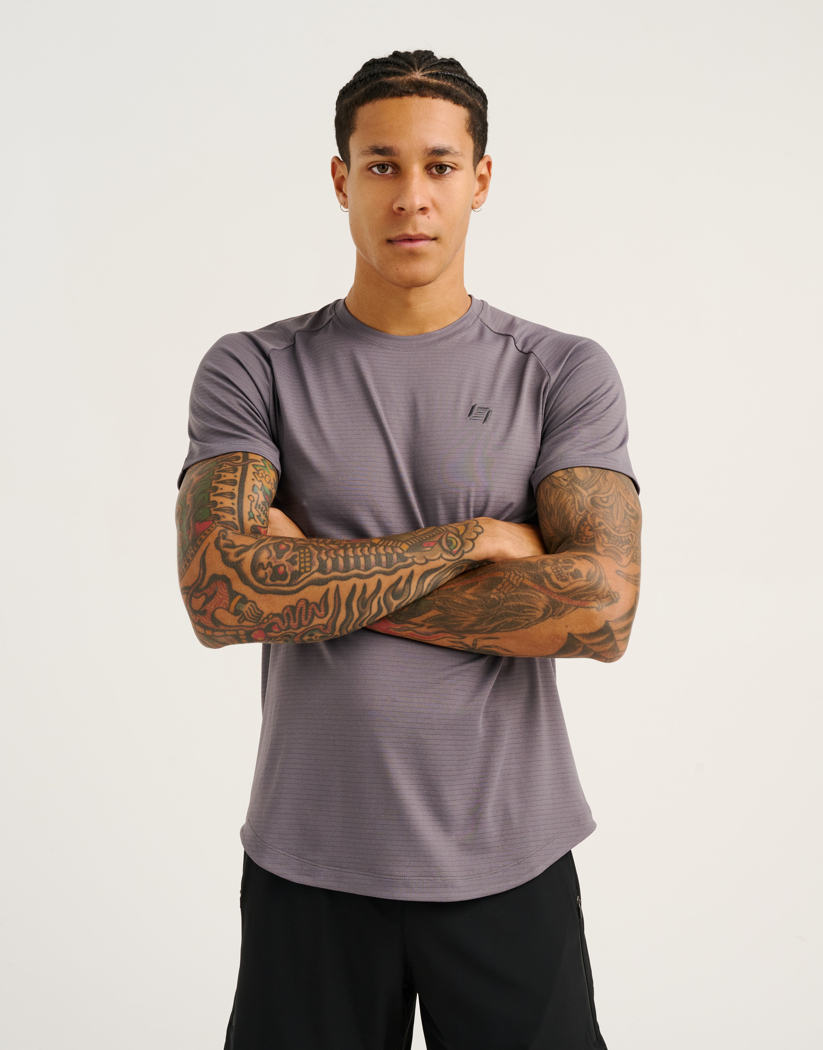 Performance Tee 28" - Slate Grey