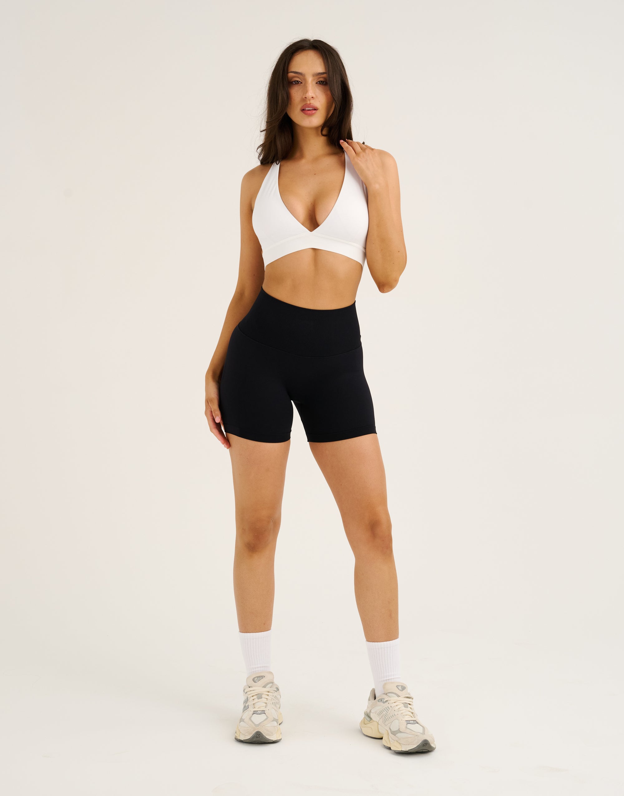 Relentless Sports Bra - White