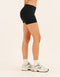 Echt Force Scrunch Mid-Waist Shorts - Black