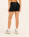 Echt Force Scrunch Mid-Waist Shorts - Black