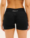 Echt Force Scrunch Mid-Waist Shorts - Black