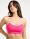 Y2K Retro Speed Sports Bra - Pink