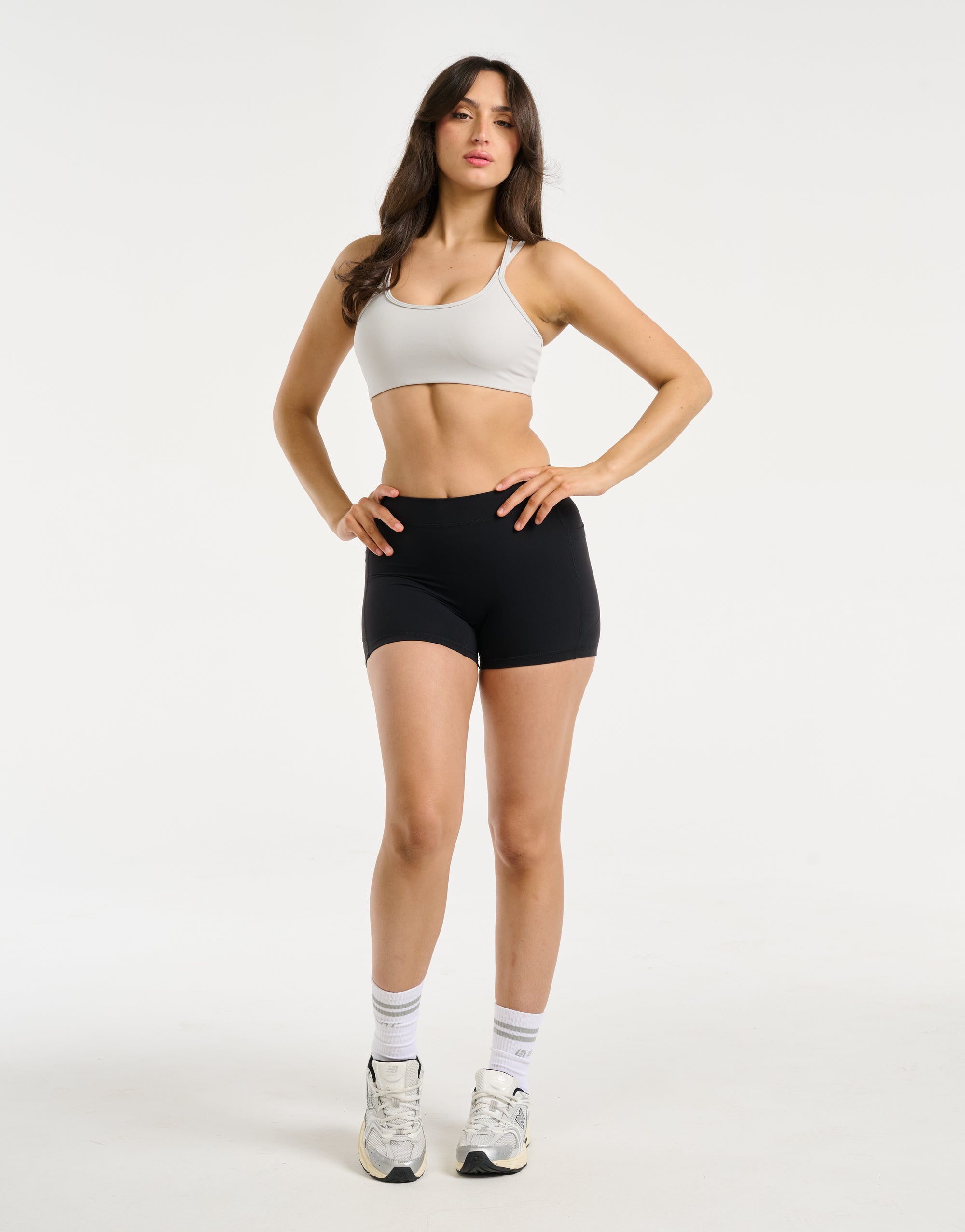 Storm Sports Bra - Micro Grey