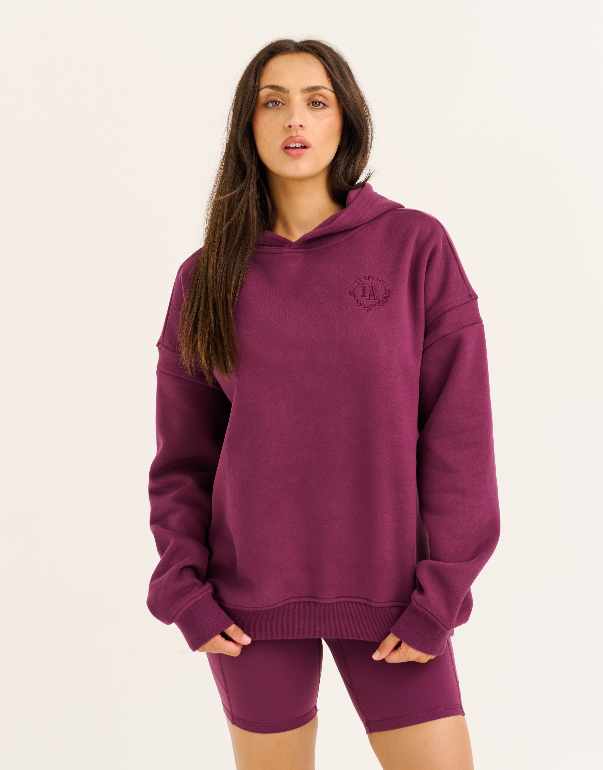 Top Marks Hoodie - Blackberry