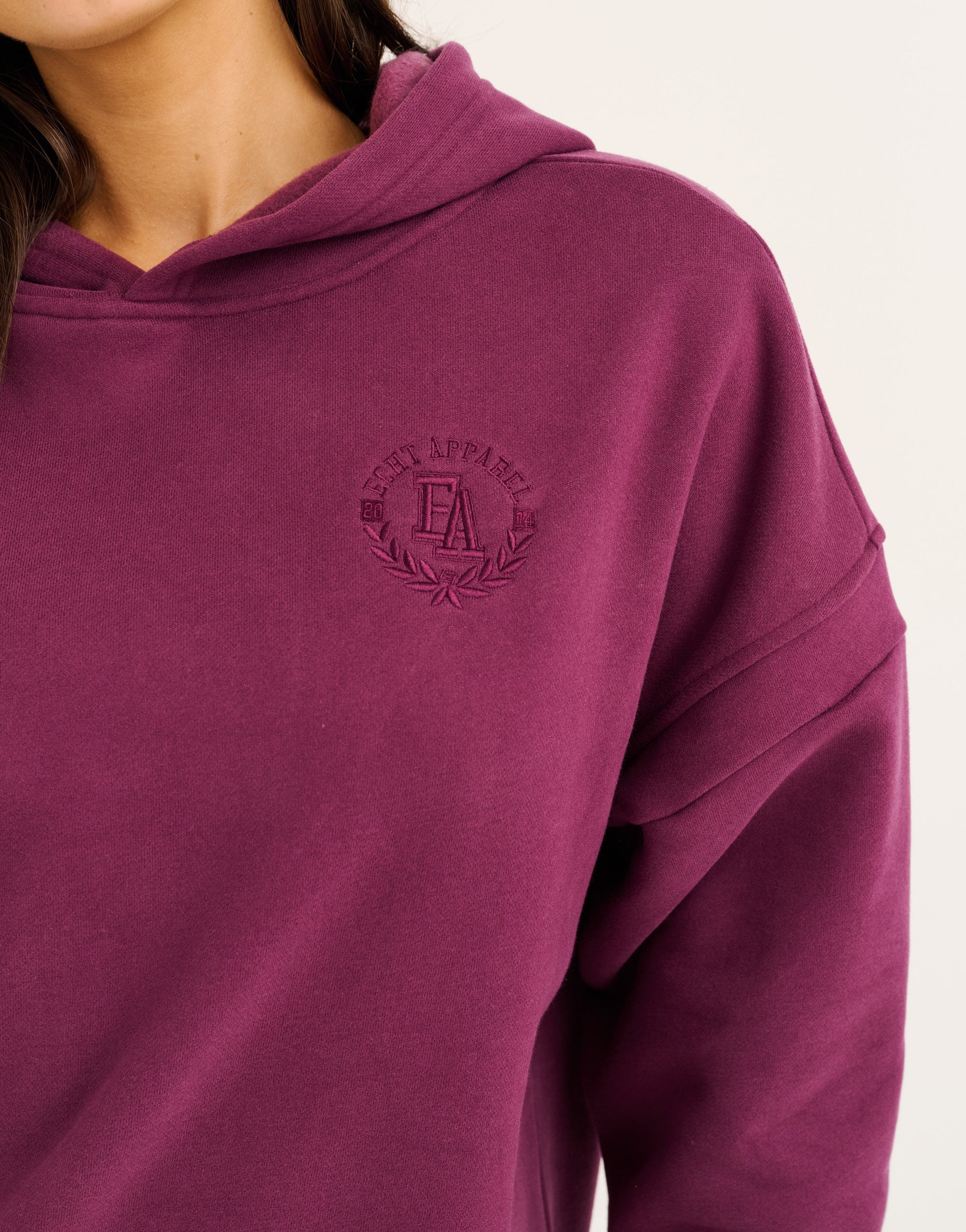Top Marks Hoodie - Blackberry