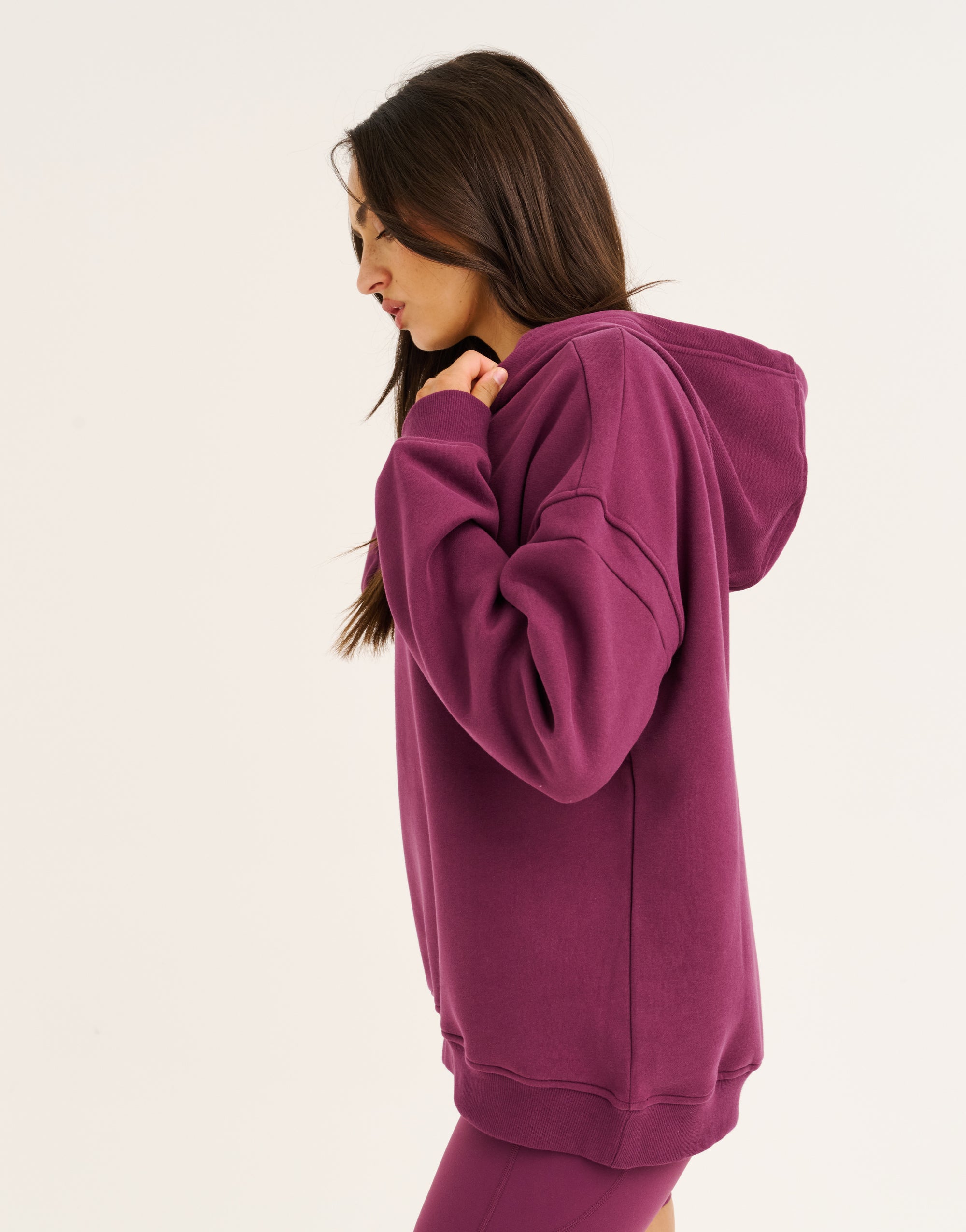 Top Marks Hoodie - Blackberry