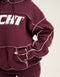 Track Hoodie - Blackberry