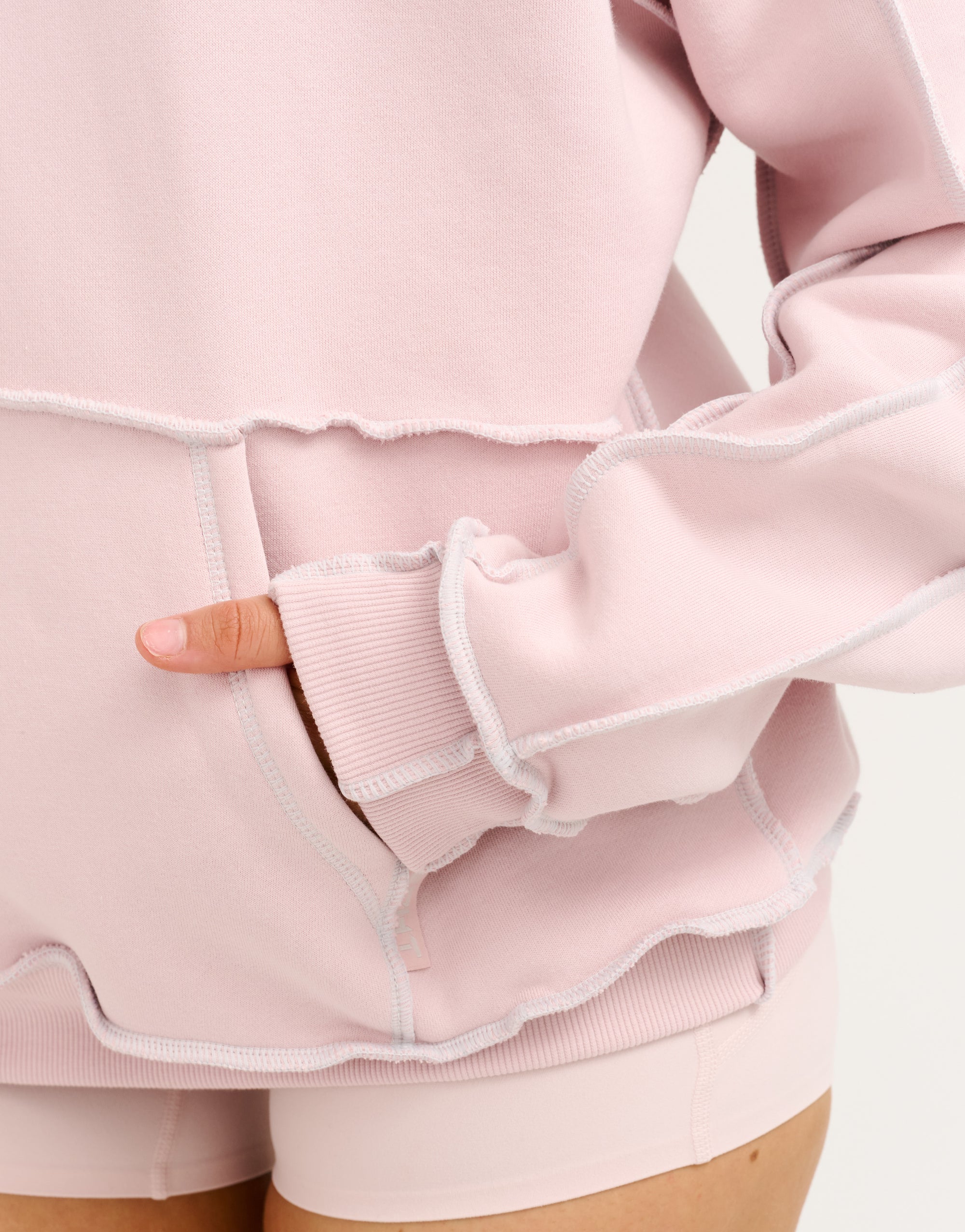 Track Hoodie - Mauve