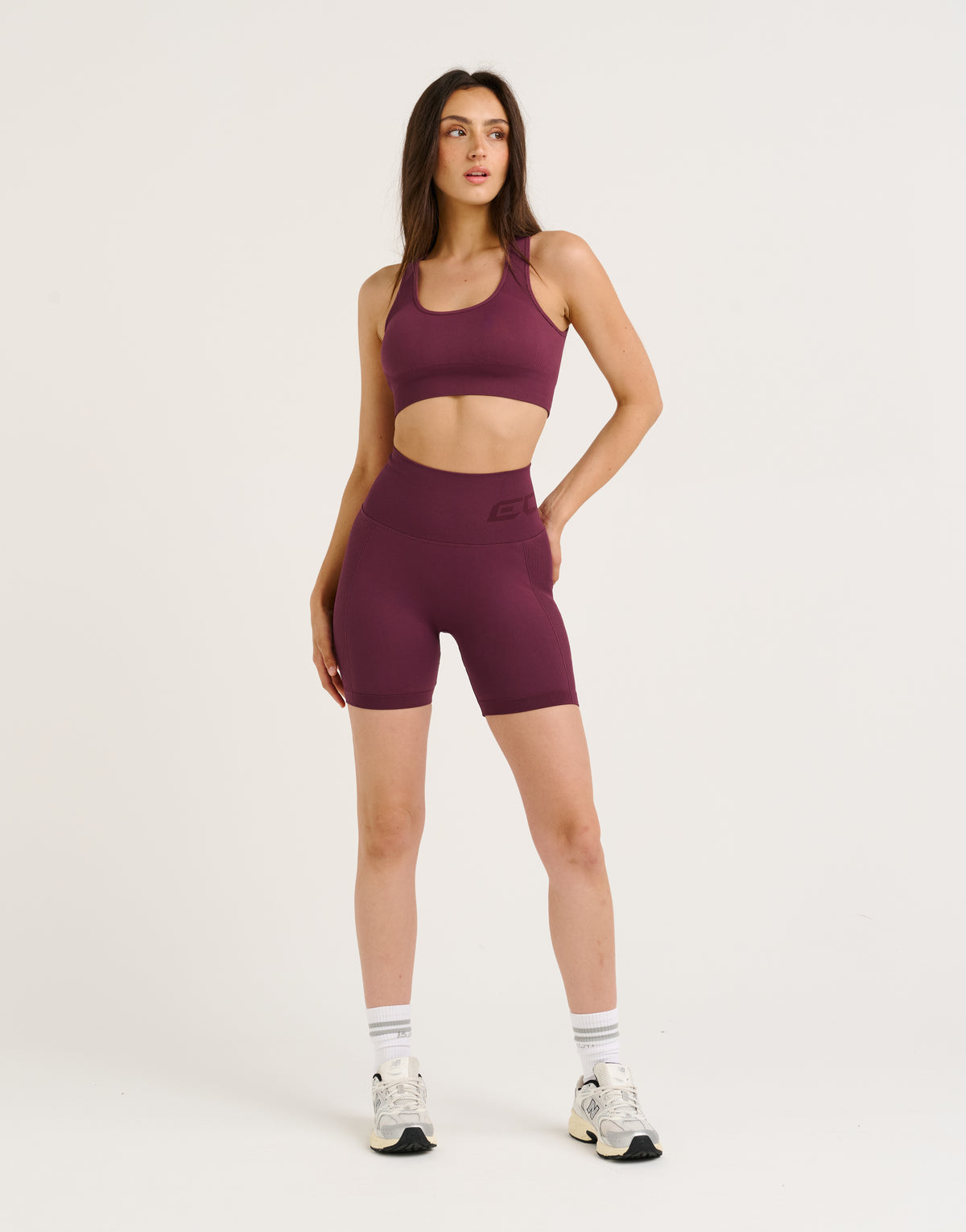 Arise Essential Sports Bra - Blackberry