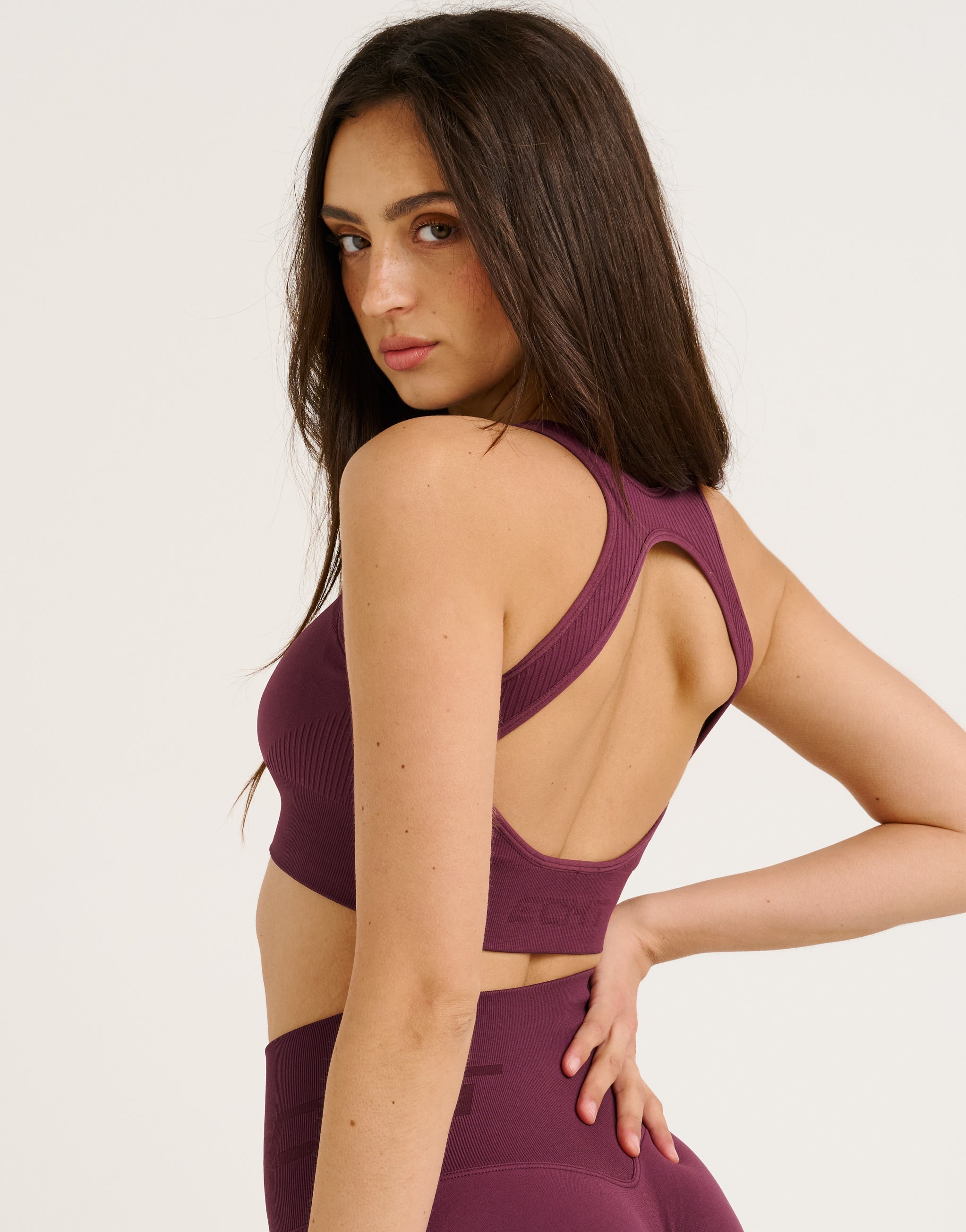 Arise Essential Sports Bra - Blackberry