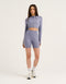 Arise Essential Zip-Up Long Sleeve - Washed Blue