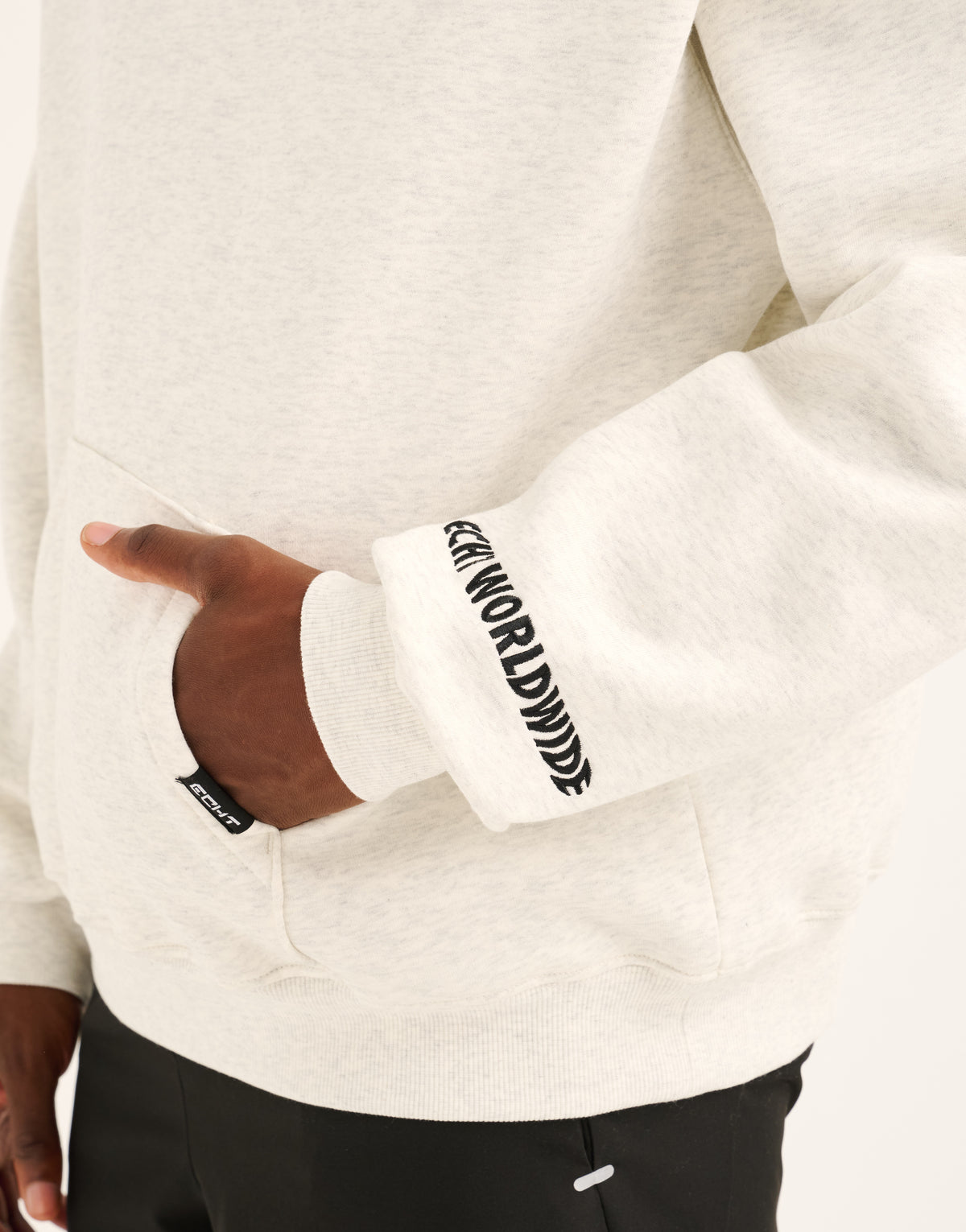 World Wide Hoodie - Heather Grey
