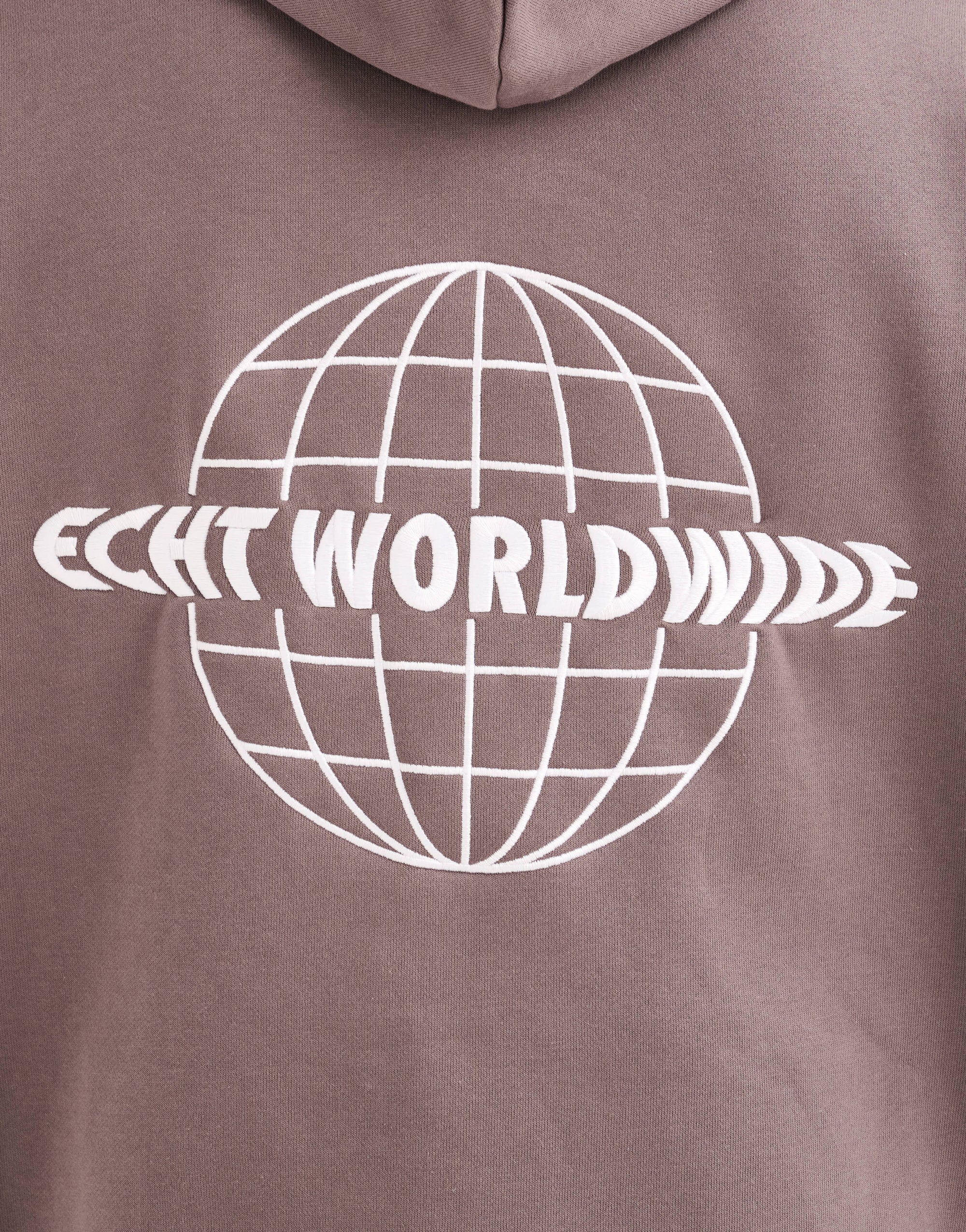 World Wide Hoodie - Slate Grey