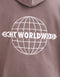 World Wide Hoodie - Slate Grey