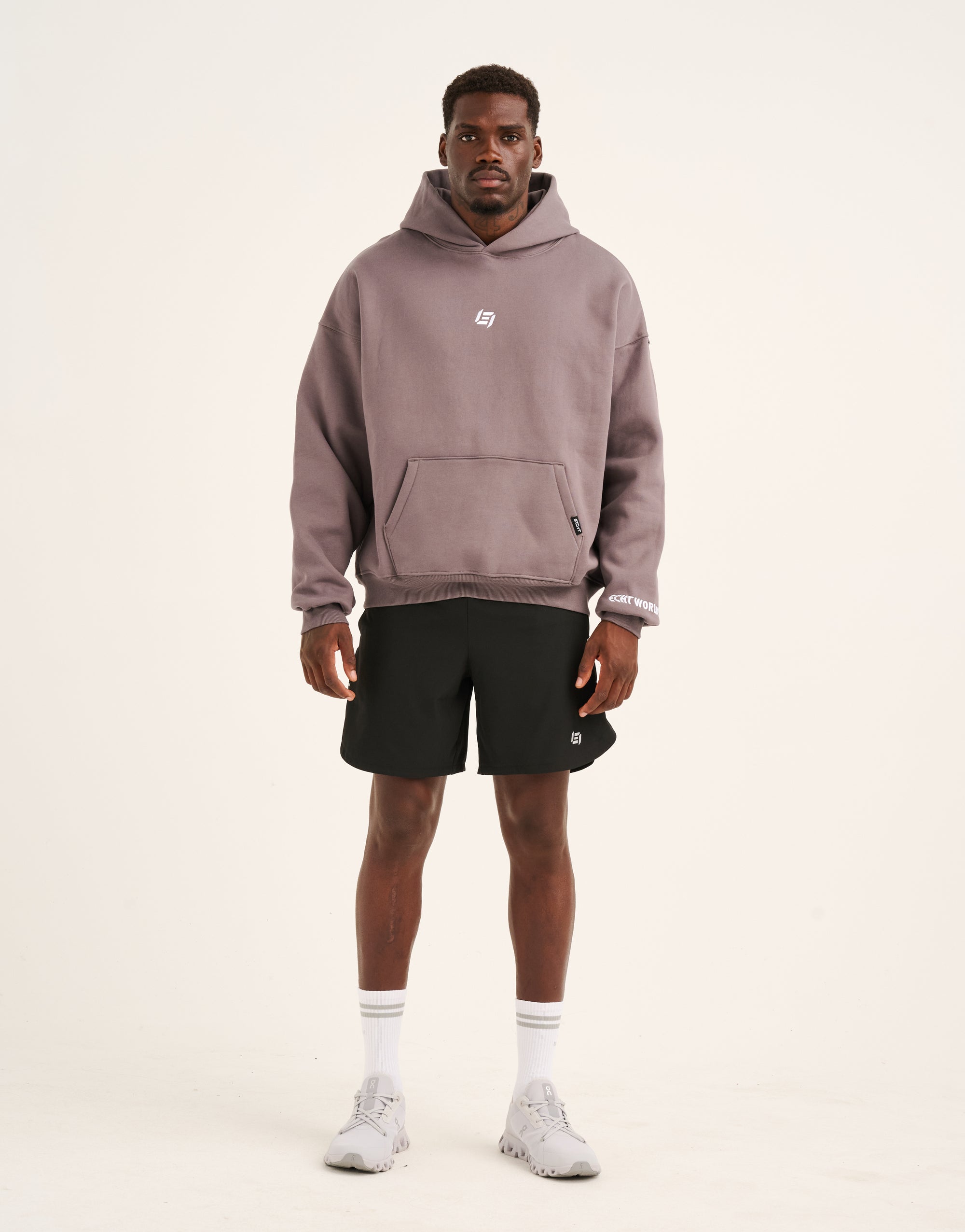 World Wide Hoodie - Slate Grey