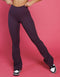 Flare Leggings - Plum