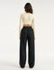 Echt Ribbed Cropped Long Sleeve - Taupe