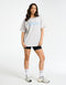 Bubble Oversize Tee - Micro Grey