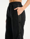 Snap Sweatpants - Black