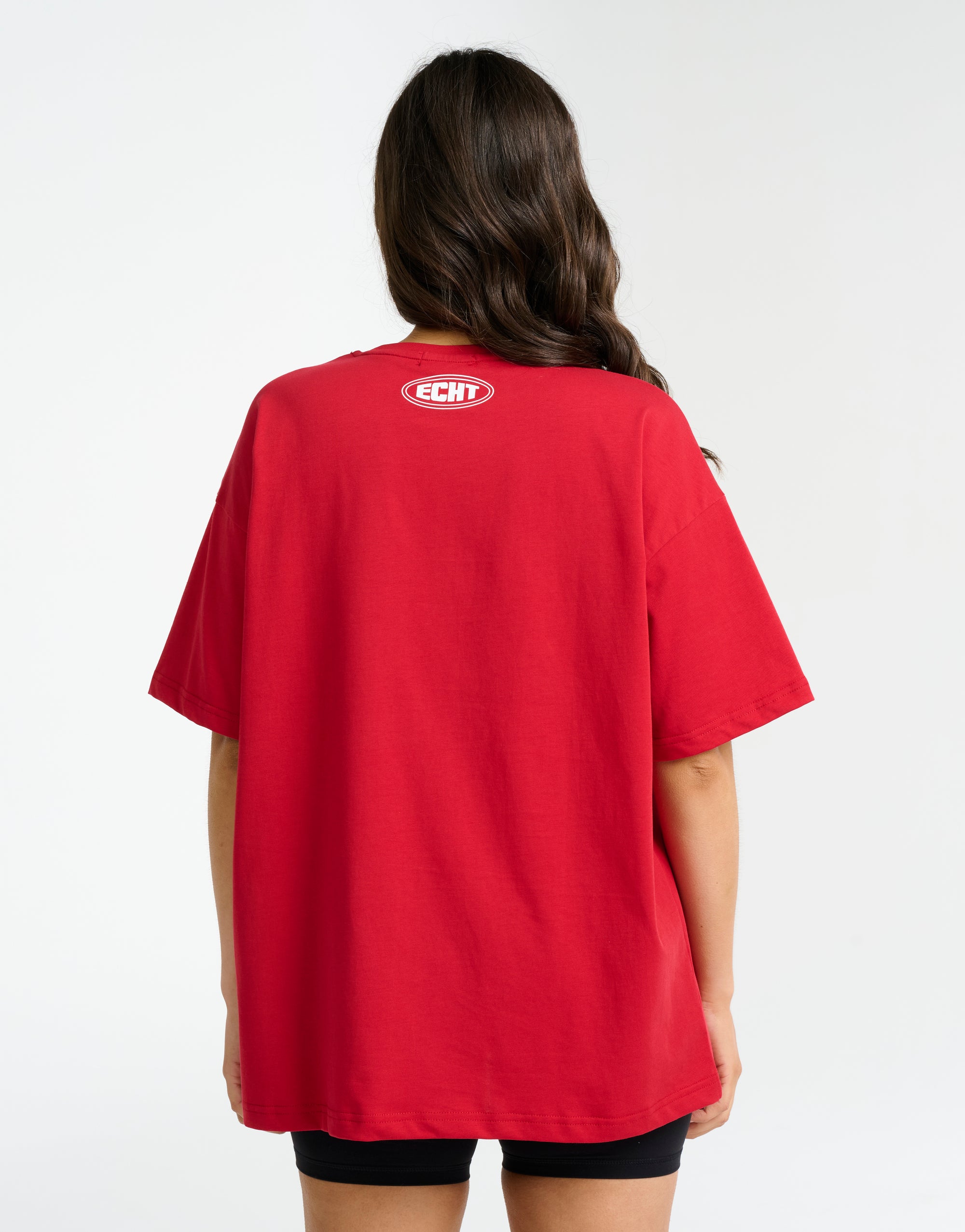 Classic Oversize Tee - Red