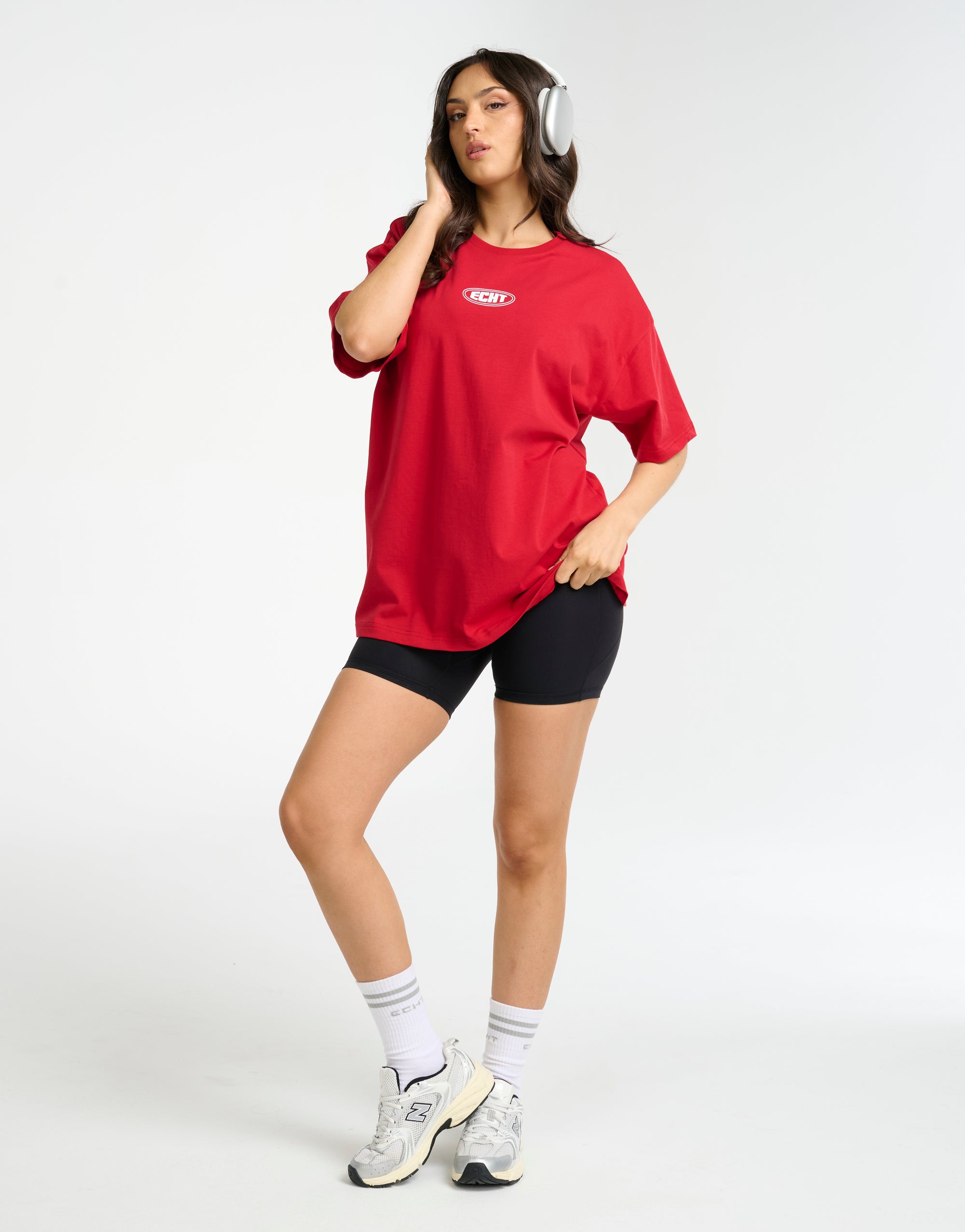 Classic Oversize Tee - Red