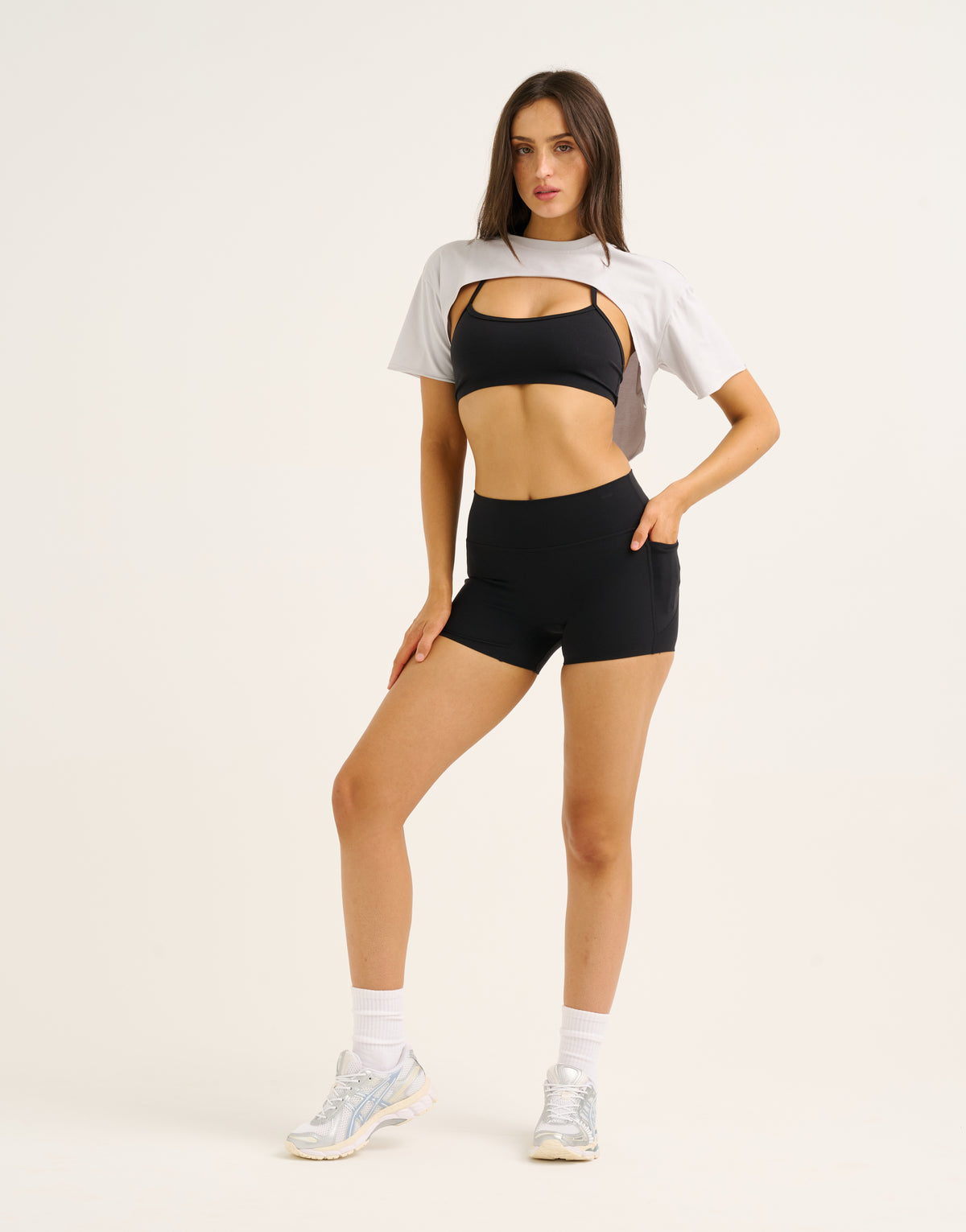 Cloud Gym Tee - Micro Grey