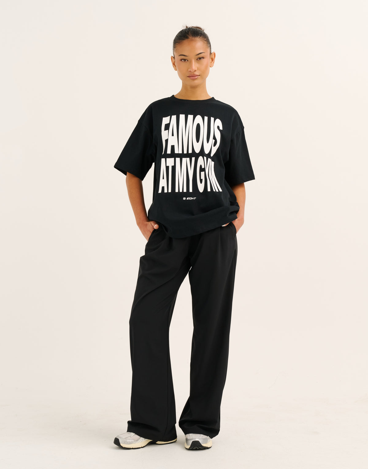 Famous At My Gym Tee - Black