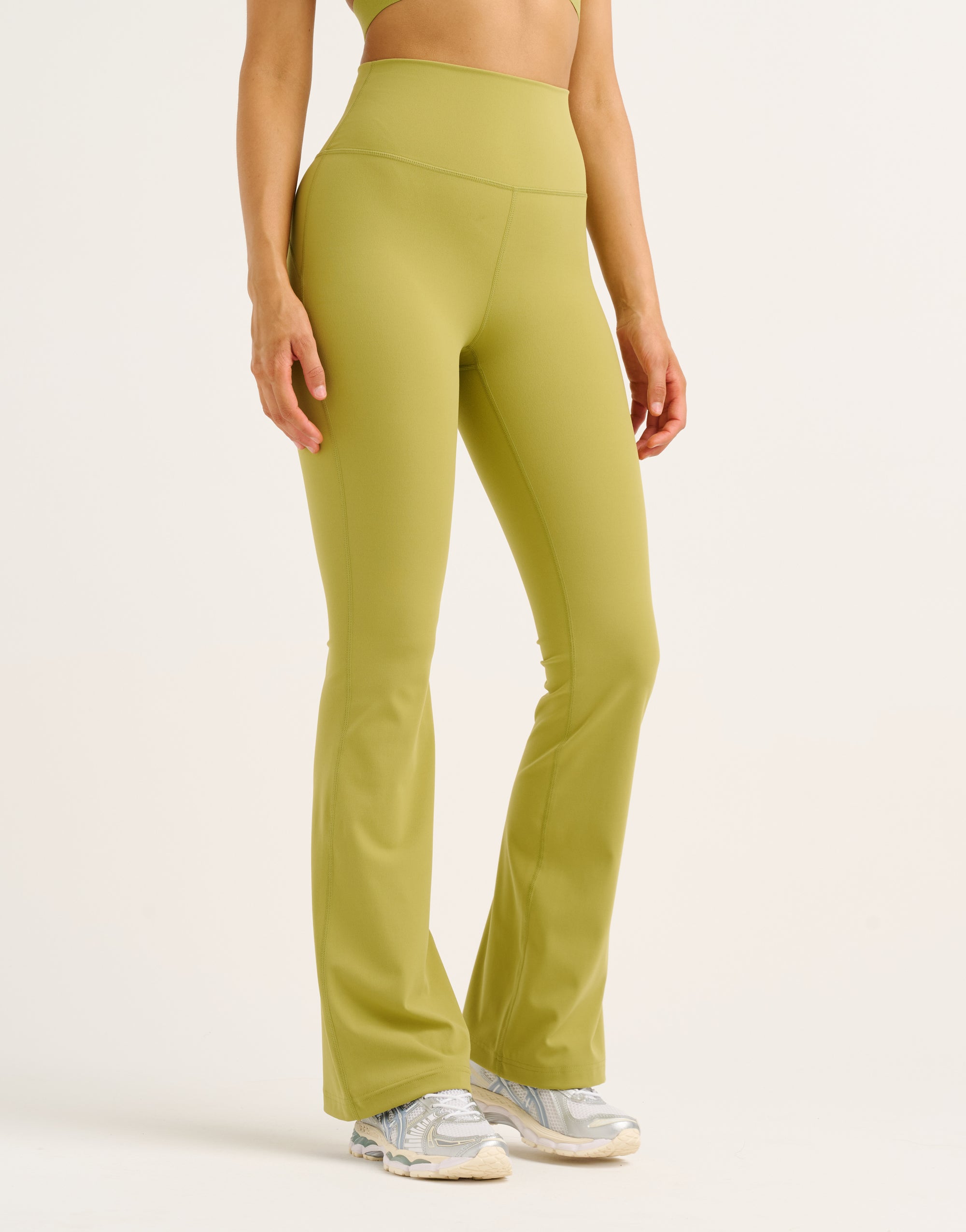 Flare Leggings - Olive