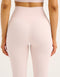 Flare Lycra Pocket Leggings - Mauve