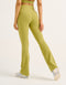 Flare Lycra Pocket Leggings - Olive