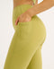 Flare Lycra Pocket Leggings - Olive