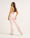 Flare Ribbed Leggings V2 - Mauve