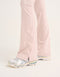Flare Ribbed Leggings V2 - Mauve