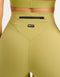 Flare Ribbed Leggings V2 - Olive