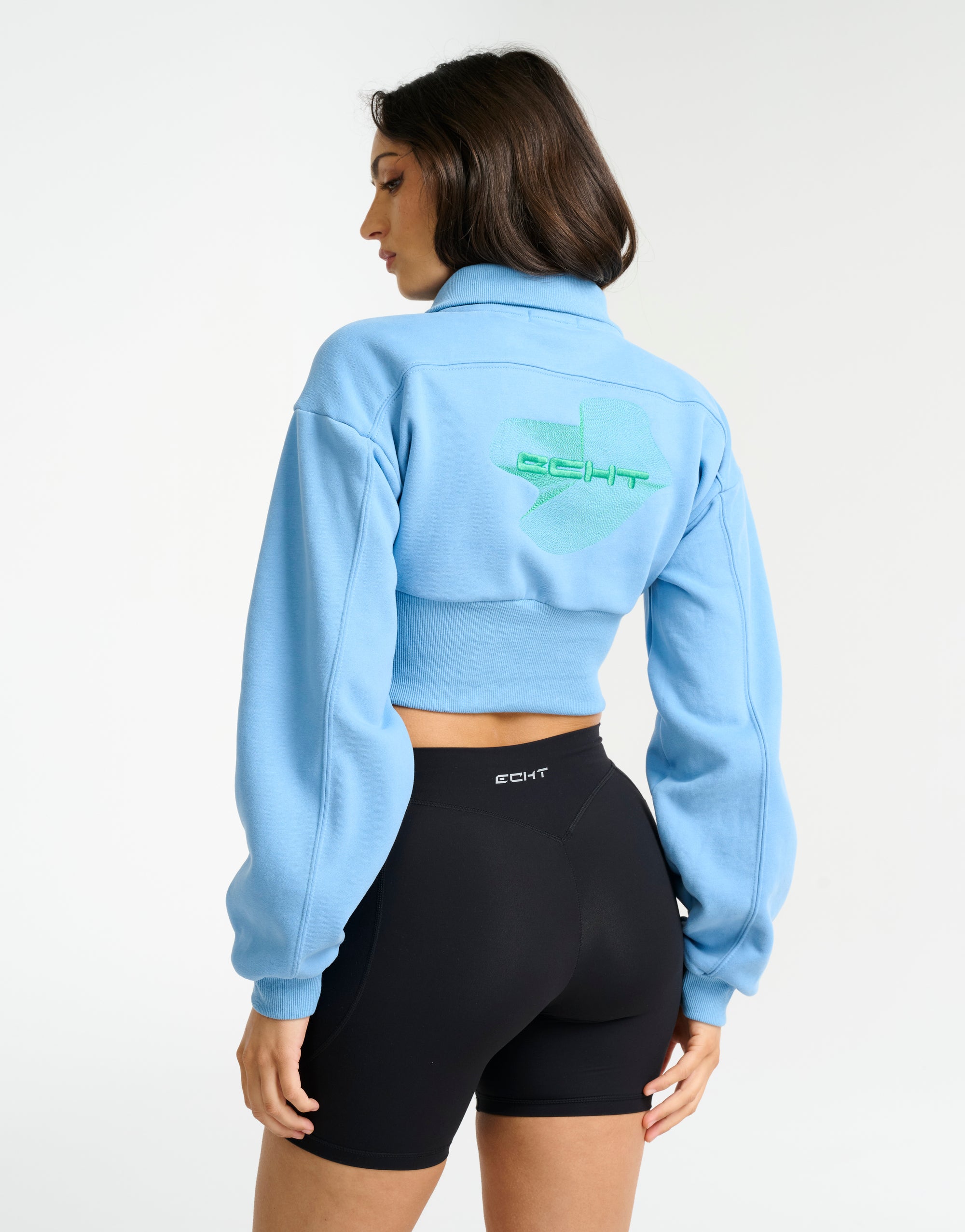 Futura Crop Jacket - Blissful Blue