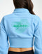 Futura Crop Jacket - Blissful Blue
