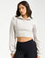 Futura Crop Jacket - Micro Grey