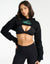 Futura High Cut Hoodie - Black
