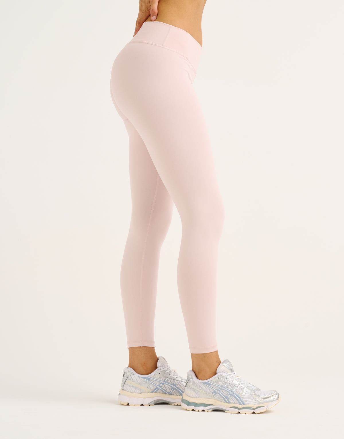 Force Scrunch Mid-Waist Leggings - Mauve