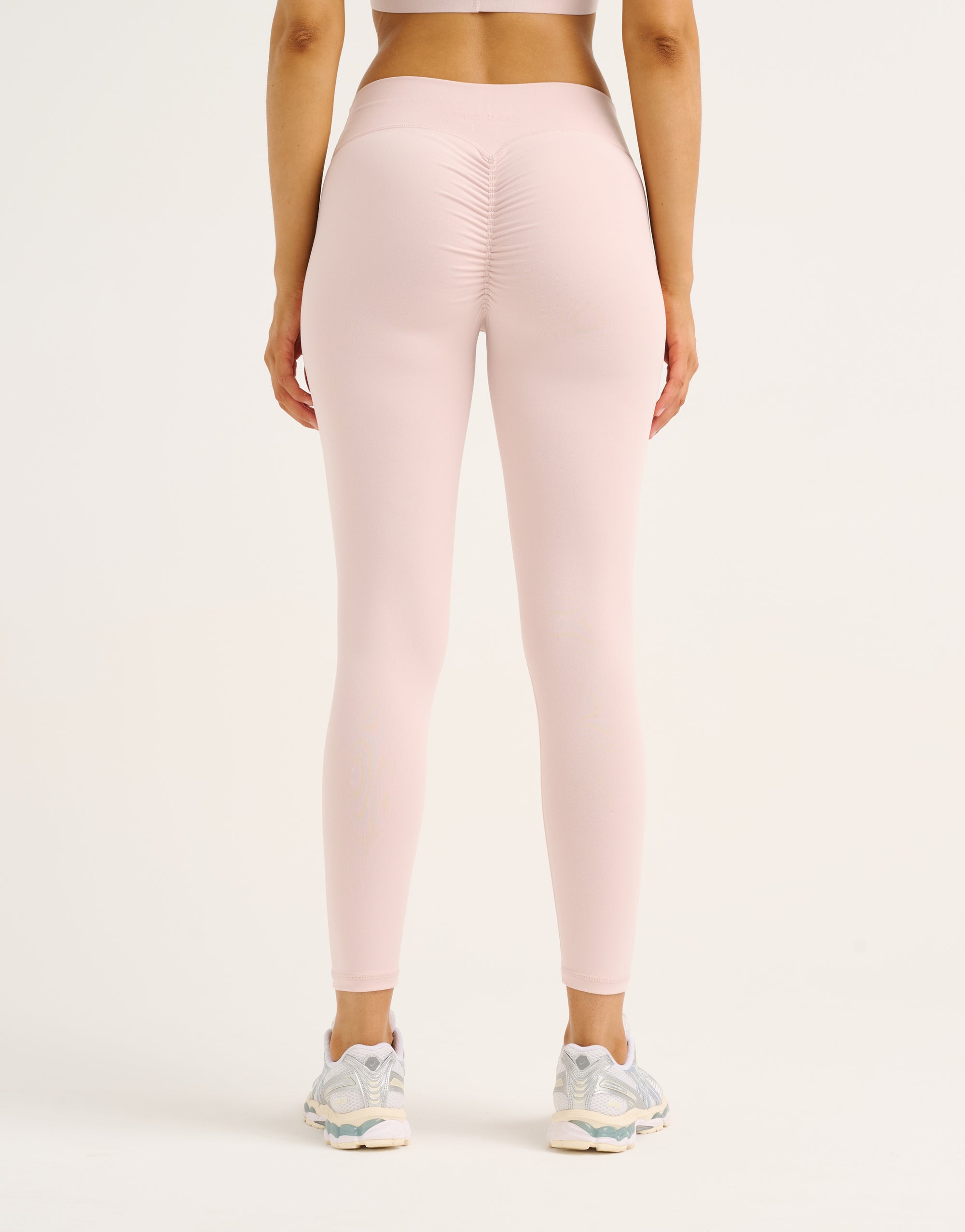 Force Scrunch Mid-Waist Leggings - Mauve