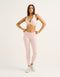 Force Scrunch Mid-Waist Leggings - Mauve