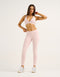 Force Scrunch Mid-Waist Leggings - Mauve