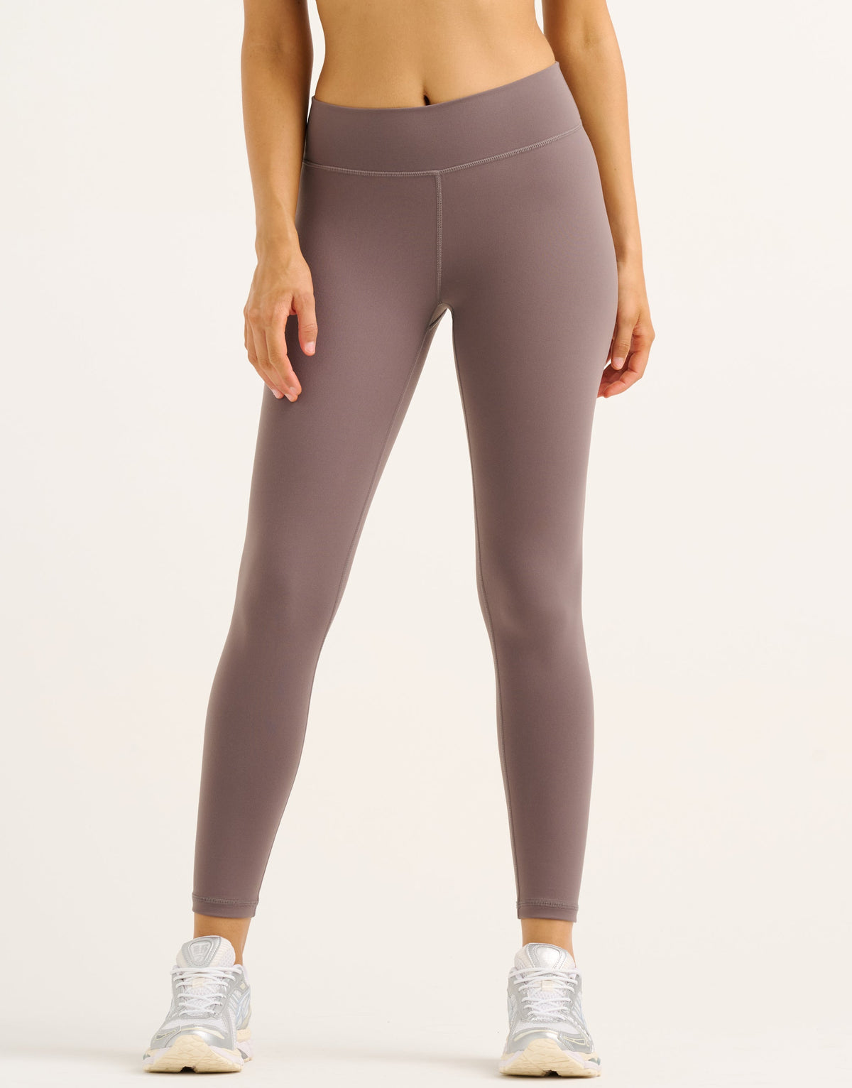 Force Scrunch Mid-Waist Leggings - Slate Grey