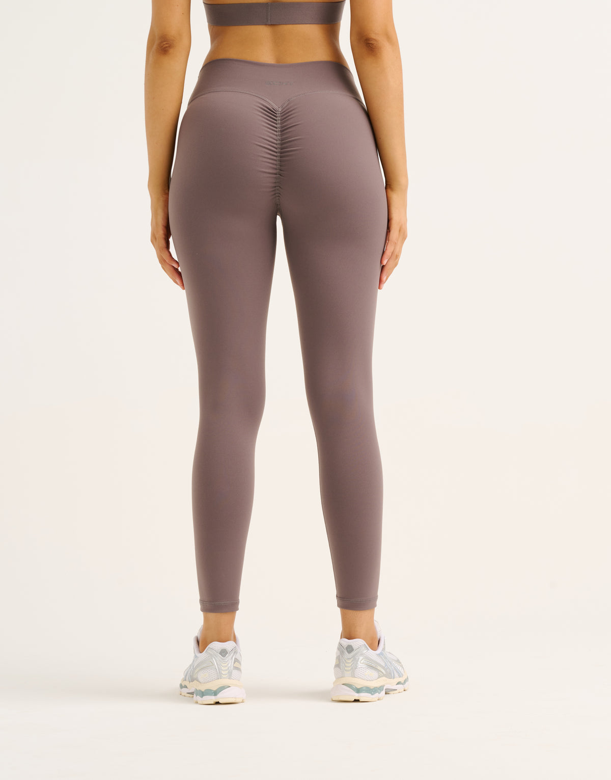 Force Scrunch Mid-Waist Leggings - Slate Grey