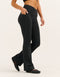 Nova Lycra® Flare Leggings - Phantom Black