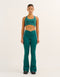 Nova Lycra® Flare Leggings - Teal