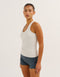Nova Lycra® Racerback Tank - Glacier