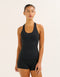 Nova Lycra® Racerback Tank - Phantom Black