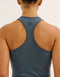 Nova Lycra® Racerback Tank - Storm Grey