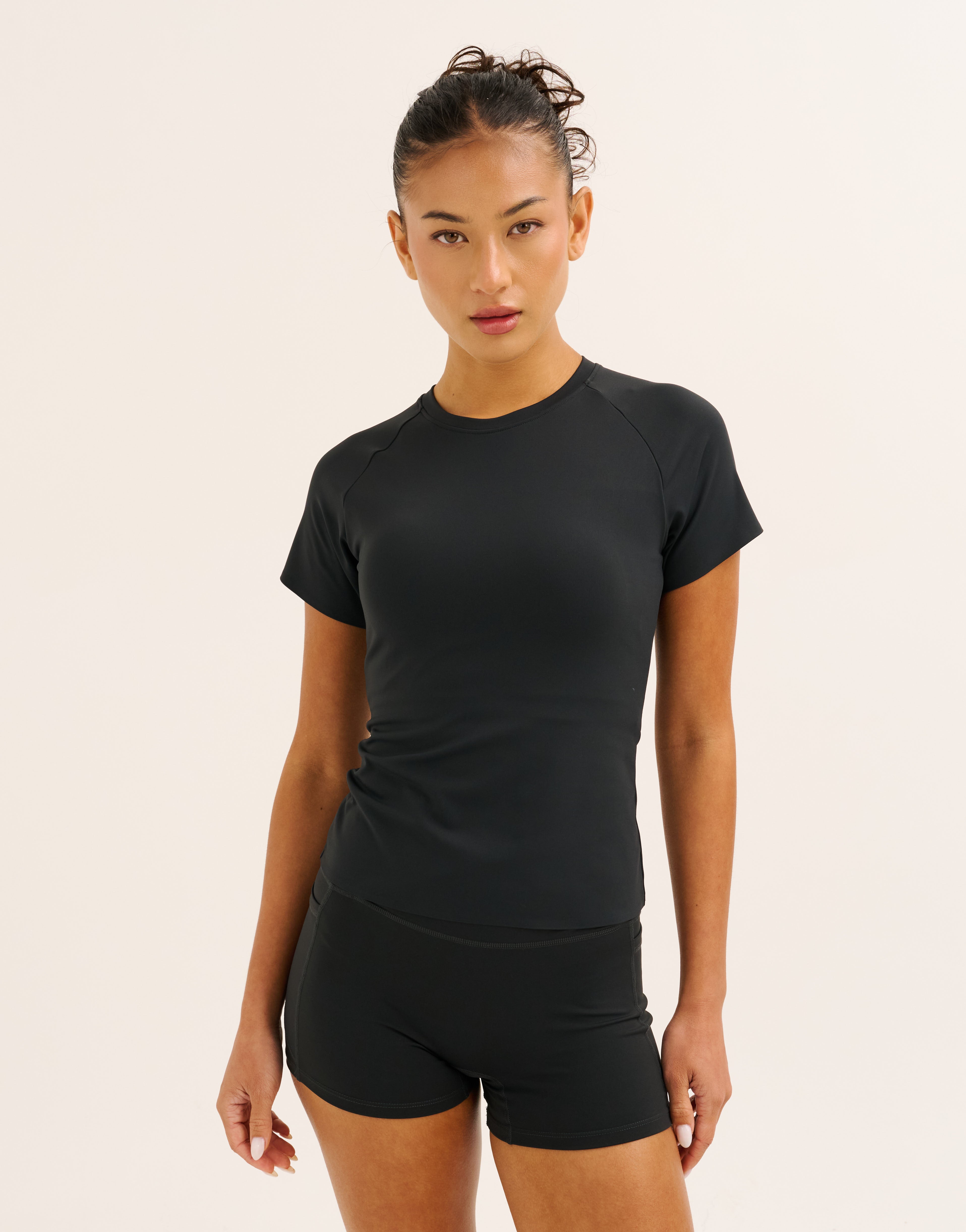 Nova Mesh Tee - Phantom Black